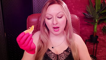 Nurse gloves and eating oranges arya grander