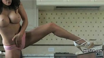 Horny milf and greasy garage cock