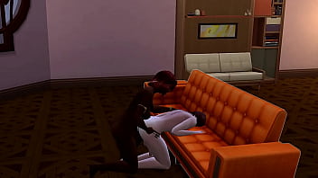 Cock and boobs jumping