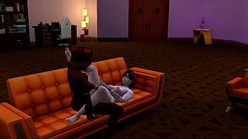 Cock and boobs jumping