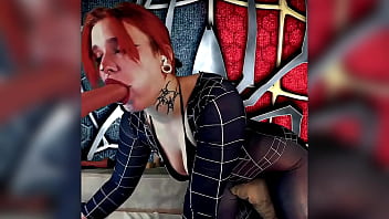 Sensual orgasm from a beautiful red haired cosplayer with dirty talk