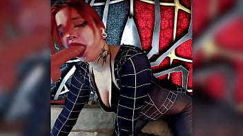 Sensual orgasm from a beautiful red haired cosplayer with dirty talk