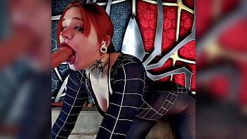 Sensual orgasm from a beautiful red haired cosplayer with dirty talk
