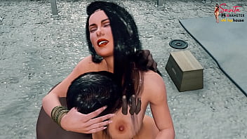 Busty savita bhabhi enjoyed a sex lesson with her yoga instructor