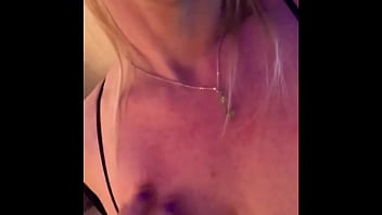 Stunning amateur showing off big tits