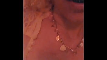 Stunning amateur showing off big tits