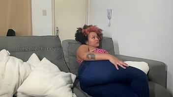 Stepson couldn’t resist my farts so i tease him until he cums