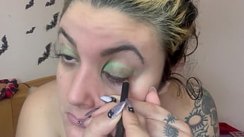 Fetish Topless Makeup Cute Kitten Make Up Sweet Girl thumbnail