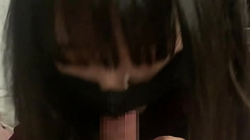 【主観ハメ撮り】 地雷系女子の濃厚ねっとりフェラ 舌でチロチロ舐めまわされて我慢できずに口内発射