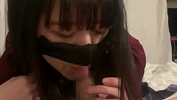 【主観ハメ撮り】 地雷系女子の濃厚ねっとりフェラ 舌でチロチロ舐めまわされて我慢できずに口内発射