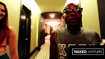 Red head baddie rose red smoking a huge black dick