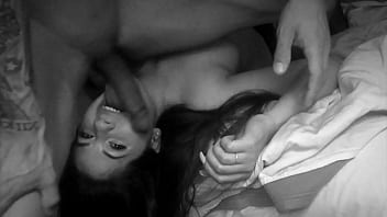 Sexy girl enjoys dick down her throat