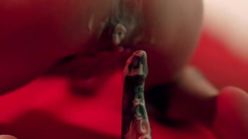 Anal play with cream & fart