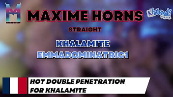 Intense blowjob et double pénétration avec khalamite et emmadominatric1 ️chaque geste est calculé pour te rendre