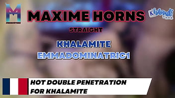 Intense blowjob et double pénétration avec khalamite et emmadominatric1 ️chaque geste est calculé pour te rendre