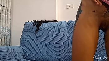 Duplex orgasm in the tropical skyscraper