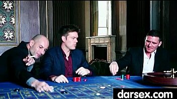 Babe’s expert tongue goes up and down on a cock 3