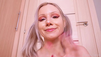 I get a lot of sperm in my pussy after stretching i suck and ride on a dildo with talking