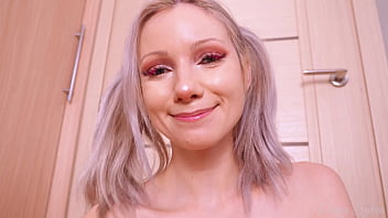 I get a lot of sperm in my pussy after stretching i suck and ride on a dildo with talking