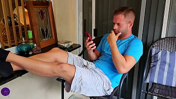 Making a foot vid with stepsis