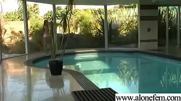 Amateur teen girl masturbate with dildo clip 27