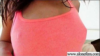 Horny girl insert in her holes all kind of things clip 25