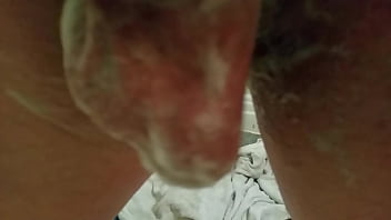 Jacking off in shower