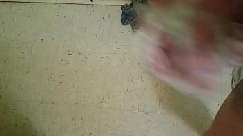 Jacking off in shower