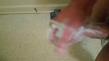 Jacking off in shower