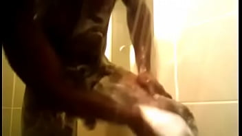 Showed off bbc male suded up showertime for ladies who love chocolate