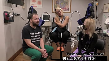 Channy crossfire sucks dick before getting blasted with cum