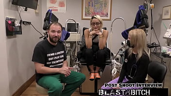 Channy crossfire sucks dick before getting blasted with cum