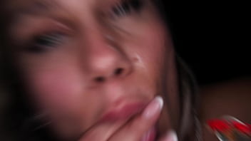 German hottie kathi takes on huge bbc for the first time