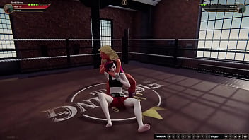 Bambi vs yuna nf3d female mma combat ring