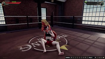 Bambi vs yuna nf3d female mma combat ring