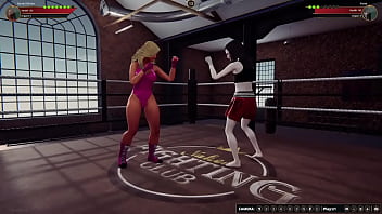 Bambi Vs Yuna Nf3d Female Mma Combat Ring thumbnail