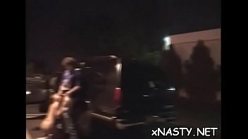 Horny bombshell enjoys a hardcore fuck