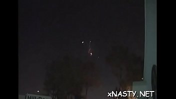 Horny bombshell enjoys a hardcore fuck