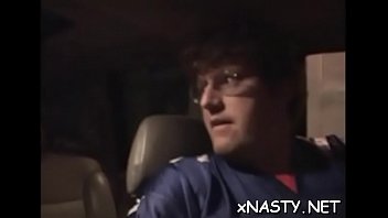 Horny bombshell enjoys a hardcore fuck