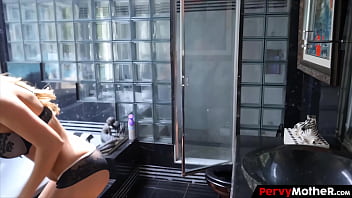 Big cock stepson stuffs his sinner stepmother before going a date