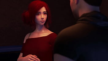 Projekt passion sexy red head licks balls and gives deep throat blowjob to big cock gaming