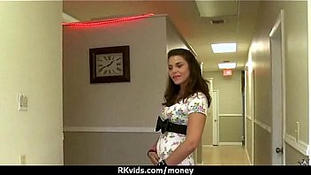 Sexy exhibitionist gfs are paid cash for some public fucking 12