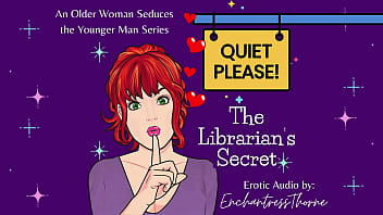 Quiet please 01 the librarian's secret older woman seduction fantasy
