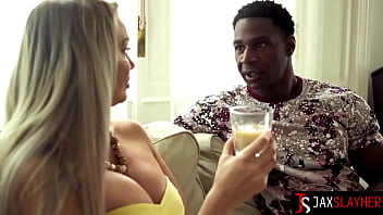 Blonde milf amber jayne moans from jax slayher bbc