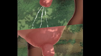 Milky cowgirl growing tits