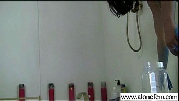 Nasty hot girl insert sex toys in holes to masturbate video 10