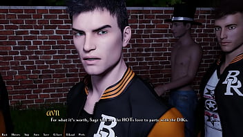 Being a dik #47 sneaking out of the prep's party with sage the beautiful busty red head