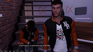 Being a dik #47 sneaking out of the prep's party with sage the beautiful busty red head