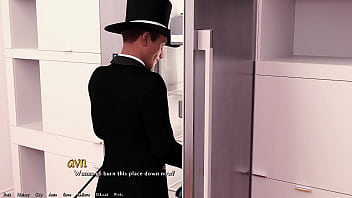 Being a dik #47 sneaking out of the prep's party with sage the beautiful busty red head