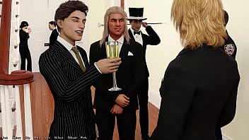 Being a dik #47 sneaking out of the prep's party with sage the beautiful busty red head